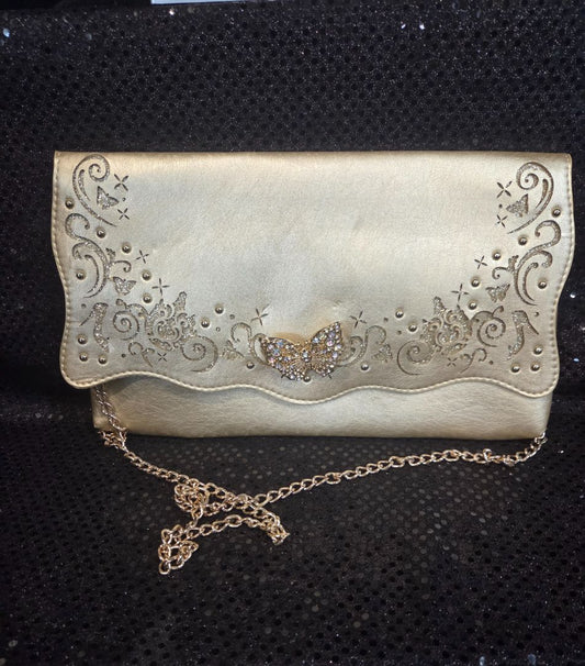 Disney Store Cinderella Handbag Purse Clutch Live Action Movie
