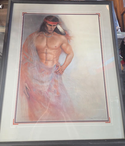 Signed Print "The Model" Ozz Franca 253/1500