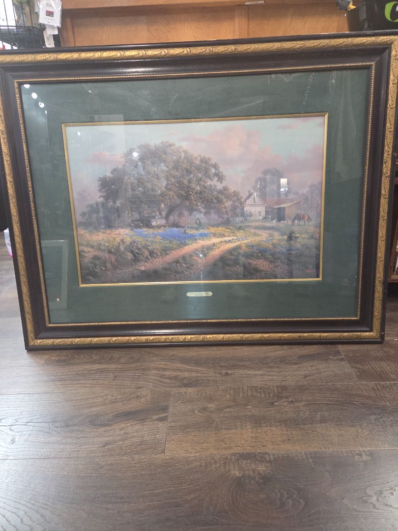 "Surrounded by Old Friends" Art Print Dalhart Windberg