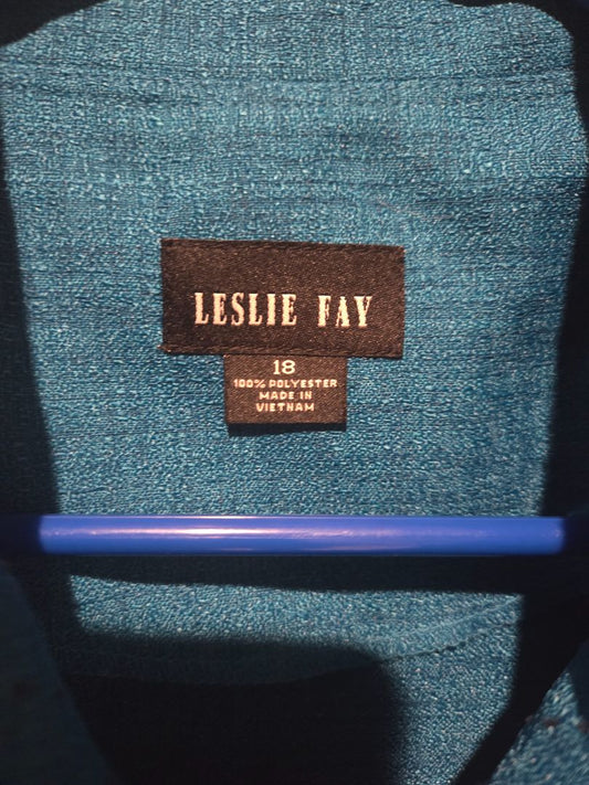 Leslie Fay Vintage Short Sleeve Blazer size 18