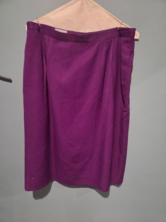 Purple Skirt Christopher Size 16