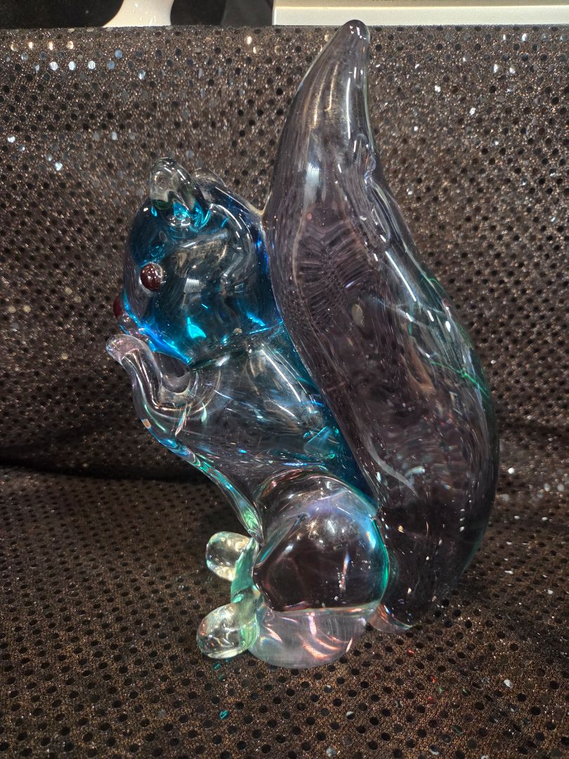 Glass Squirrel Blue/Green