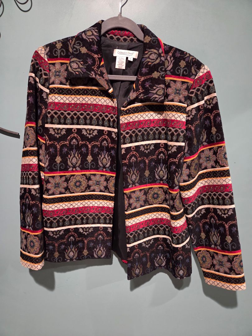 ColdWater Creek Tapestry Jacket