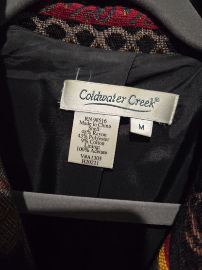 ColdWater Creek Tapestry Jacket