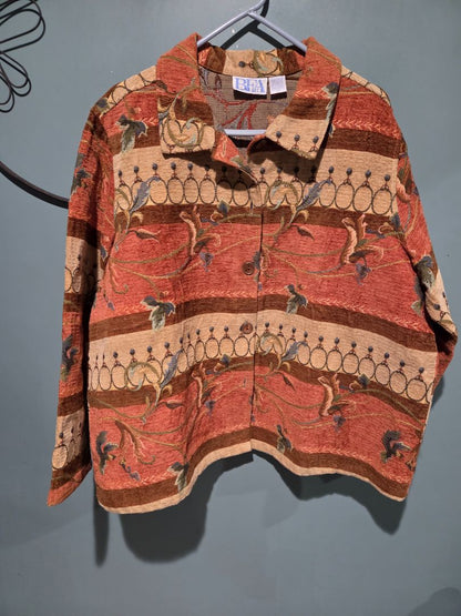 Vintage BFA Classic Tapestry Jacket 2X