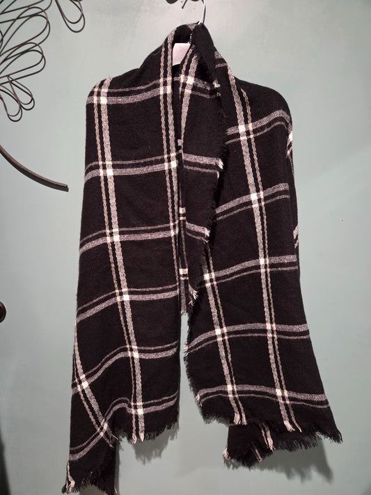 Black/White Scarf