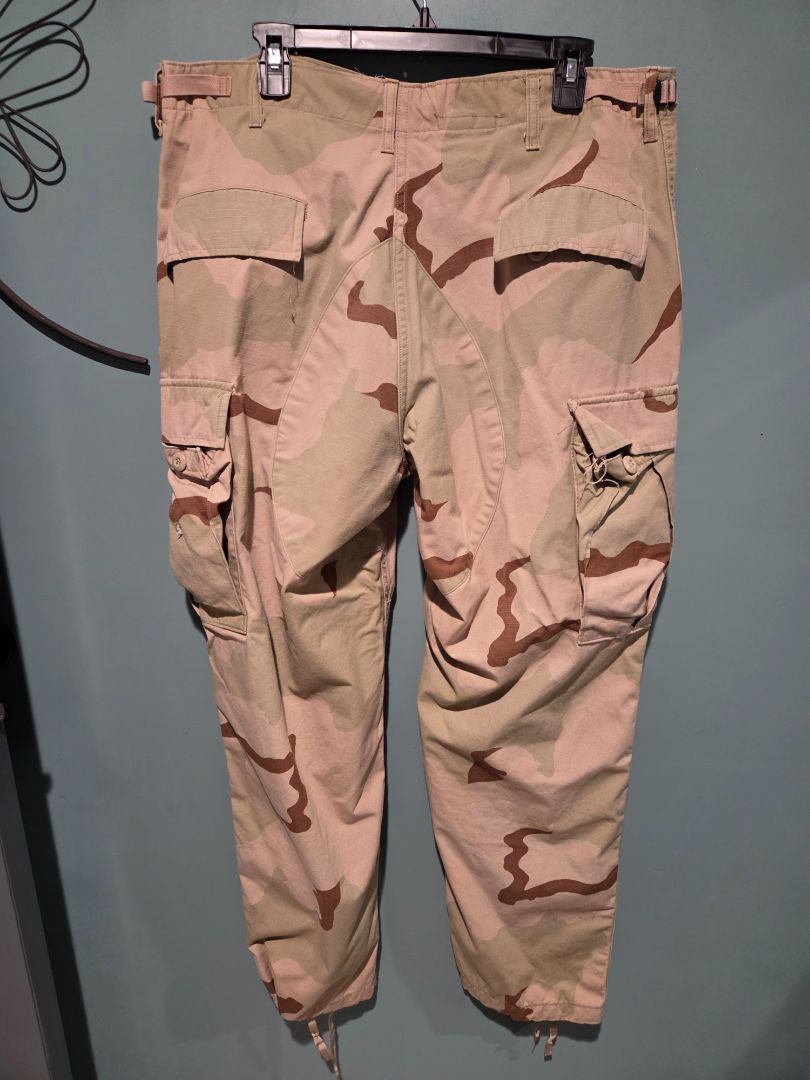 US Army Desert Camo Pants Large Regular
