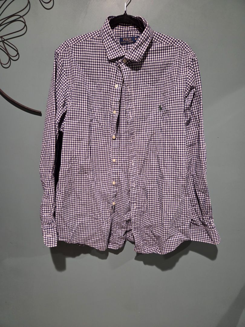 Ralph Lauren Polo Blue/White Plaid