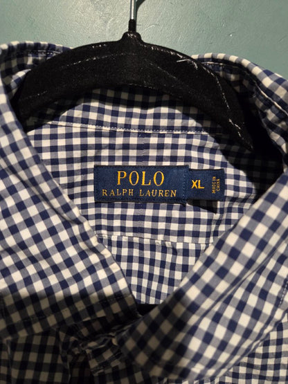 Ralph Lauren Polo Blue/White Plaid