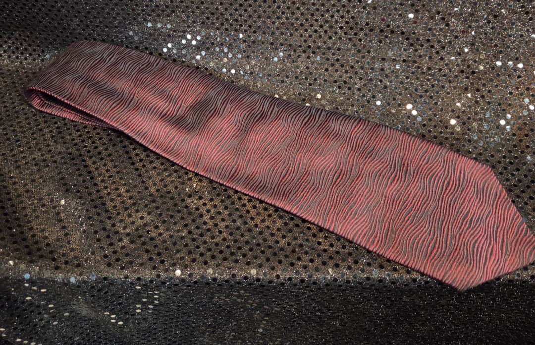 Dolce & Gabbana Red Striped Silk Tie Italy