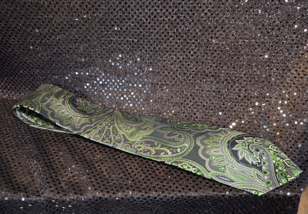 Stafford Green Paisley Tie