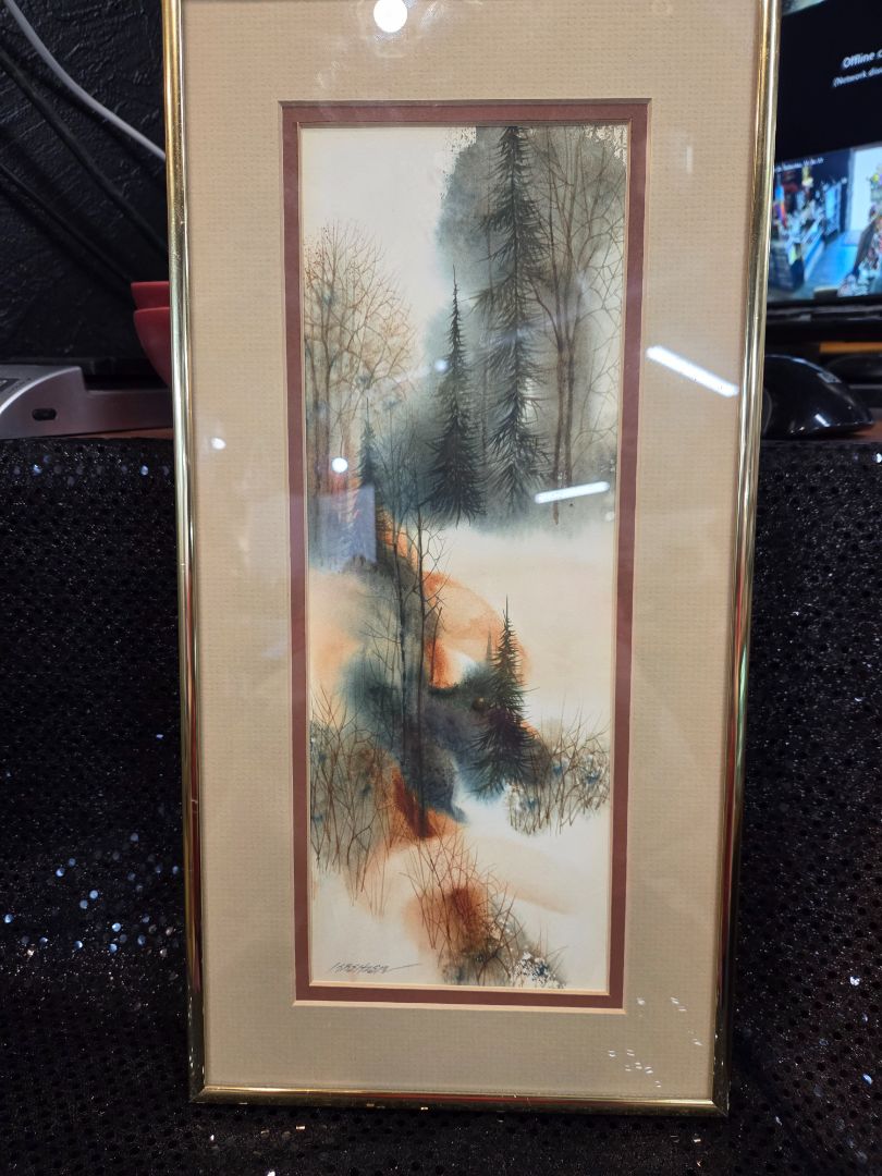 Kreitzer Watercolor artist Trees