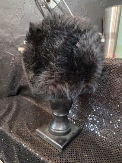 Vintage 50's Ohrbach's  Oval Room Brown Mink Fur Hat