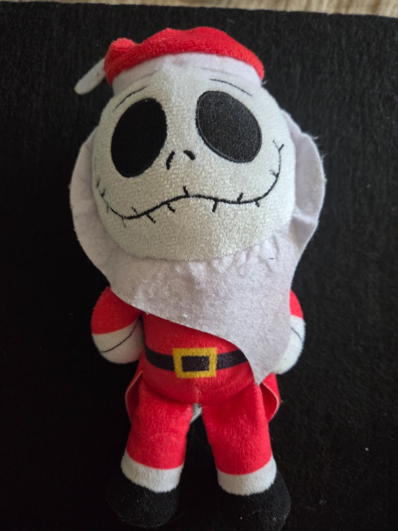 Disney Nightmare Before Christmas Santa Jack Plush 9”