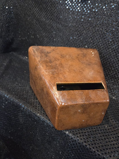Ceramic Plant Stand shaped like a radio