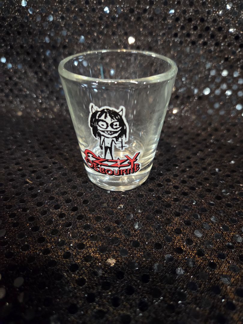 Ozzy Osbourne Shot Glass