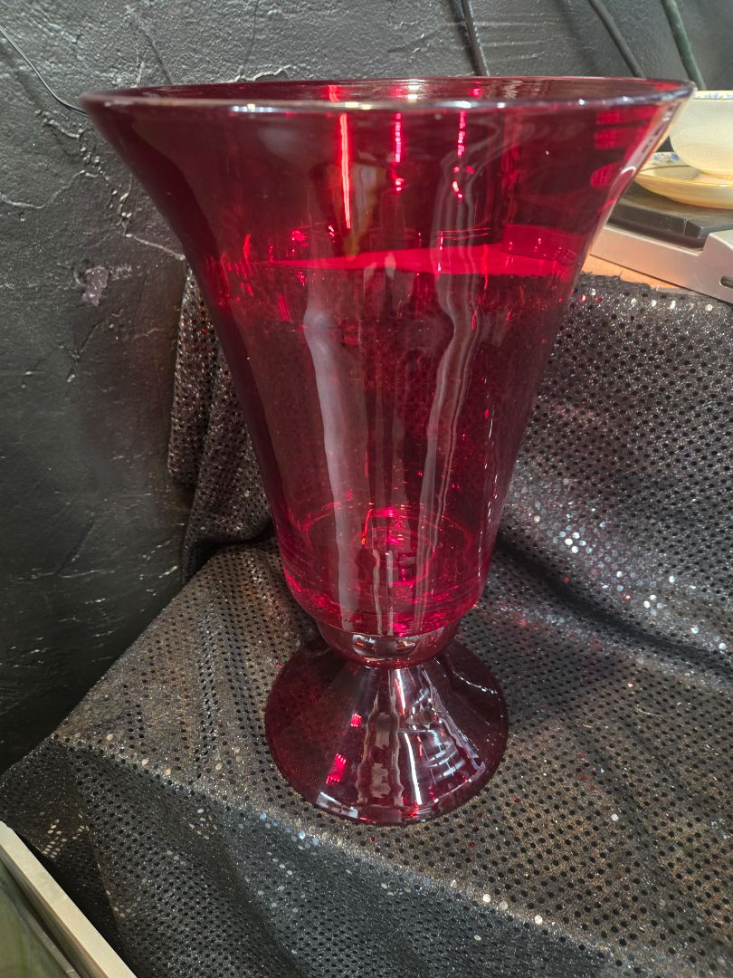 Ruby Vase
