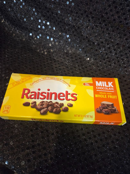 Raisinets Milk Chocolate Theater Box Candy  3.1 oz