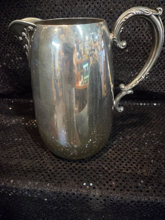 Vintage William Rogers Silver Plated Water Pitcher