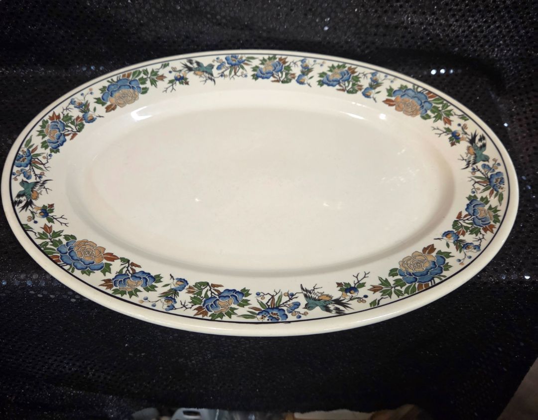 Syracuse China Old Ivory Tapestry Platter