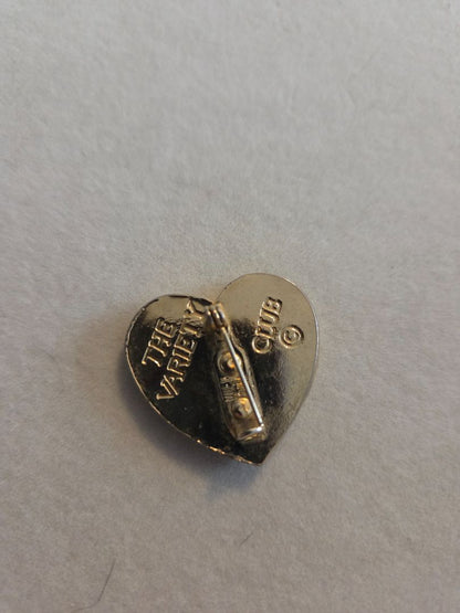 The Variety Club Heart Brooch