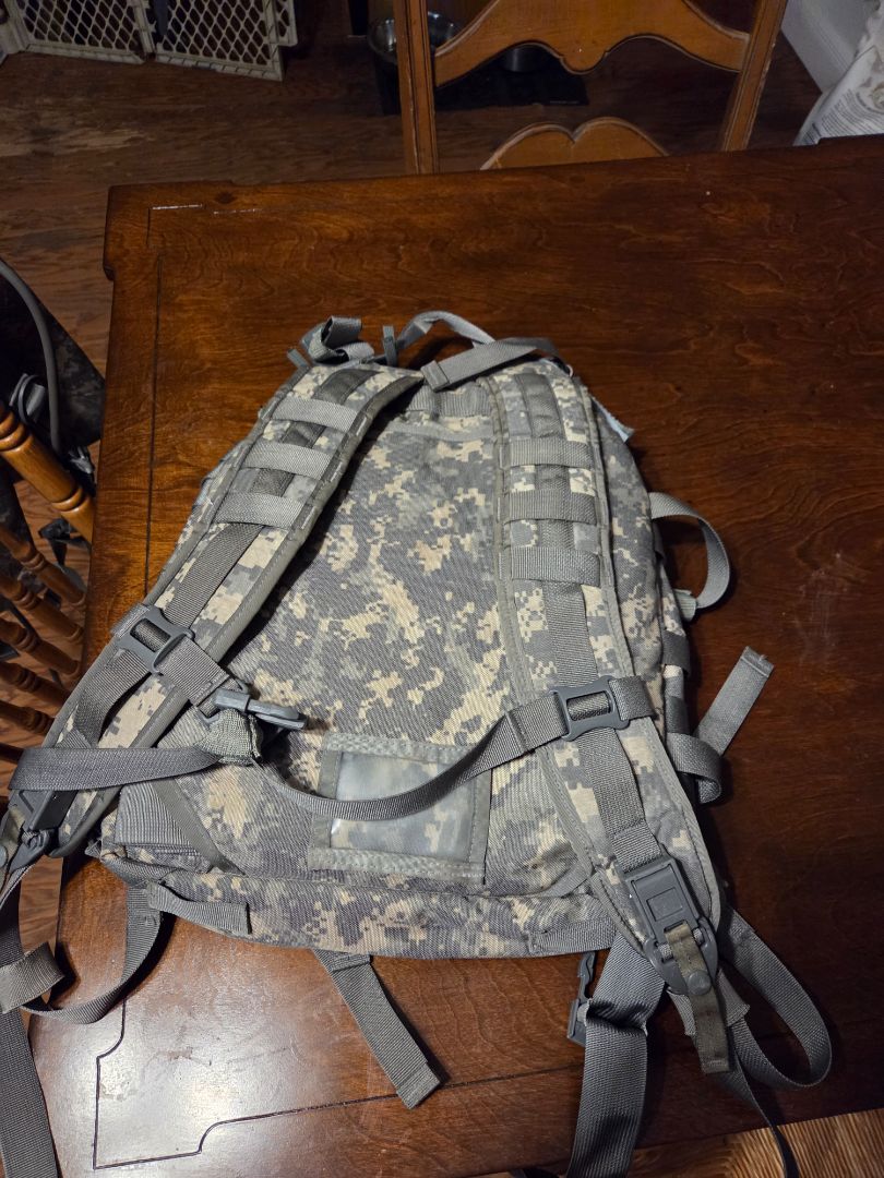Assault Pack US ARMY Molle II ACU UCP Backpack With Stiffener