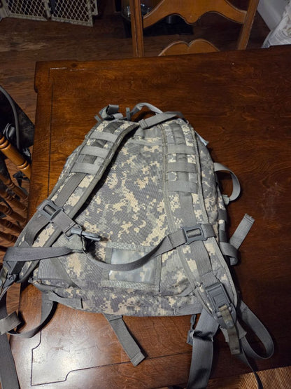 Assault Pack US ARMY Molle II ACU UCP Backpack With Stiffener