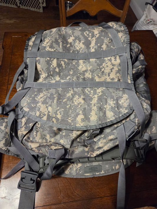U.S. Military ACU UCP Digital Gen 1 MOLLE II Large Rucksack w/ Frame