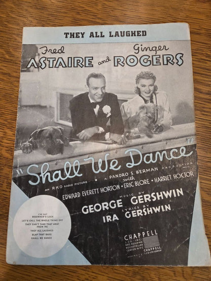 Vintage Fred Astaire/Ginger Rogers Shall we Dance Gershwin
