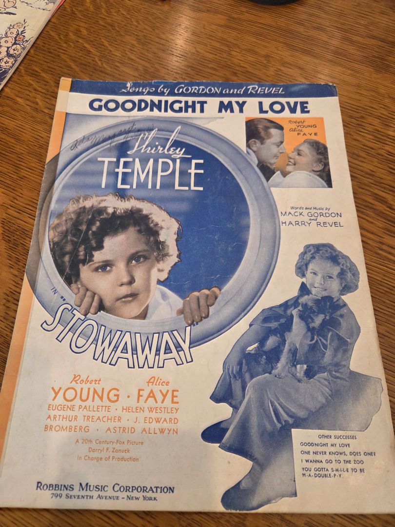 Good Night My Love Shirley Temple Gordon and Revel