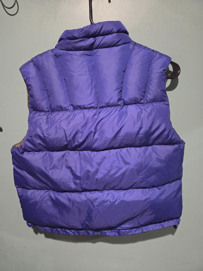 Purple Sierra Designs Puffer Vest Full Zip Medium