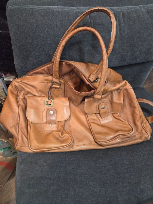 Piel Leather Sport Duffle (as is)