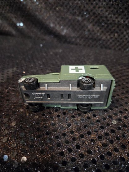 Vintage Majorette Sonic Flashers Military Ambulance Medic