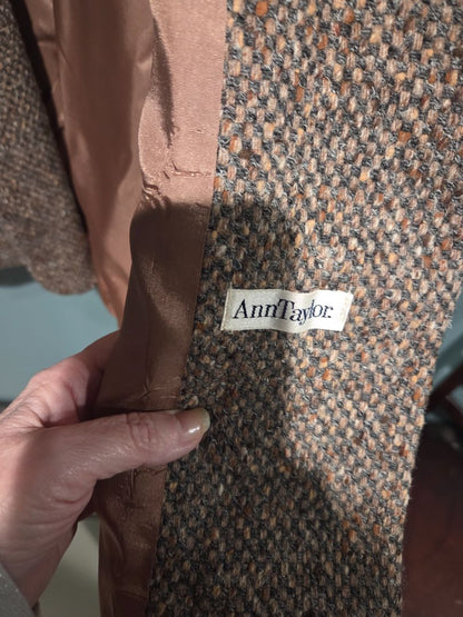 Vintage Ann Taylor Tweed Blazer