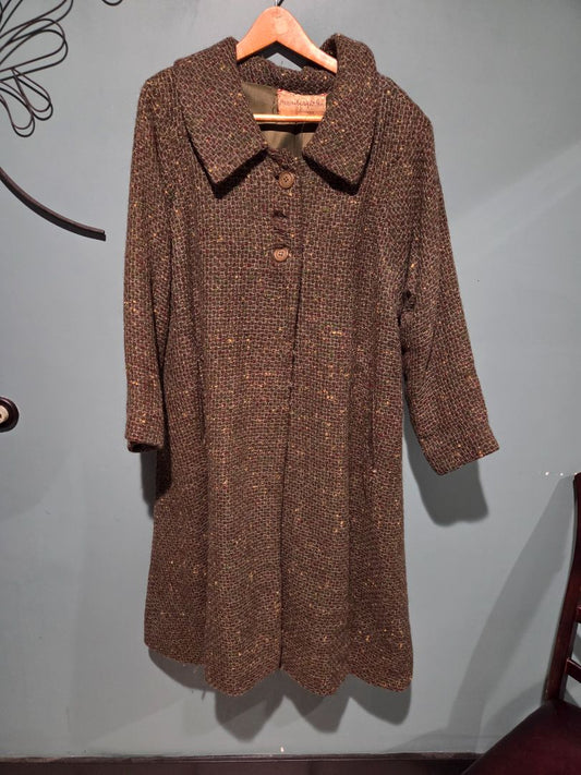 Marion Wright Tweed Coat