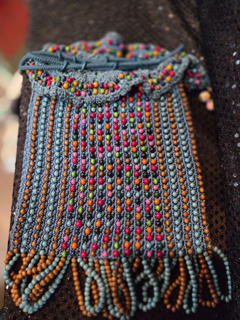 Hand Made Vintage Beaded Purse