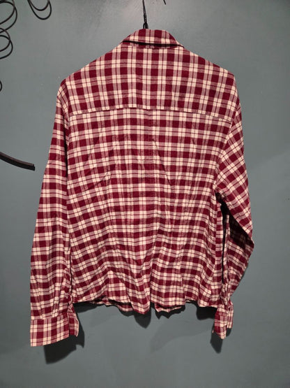 Ann Taylor size 10 Plaid Flannel Long Sleeve