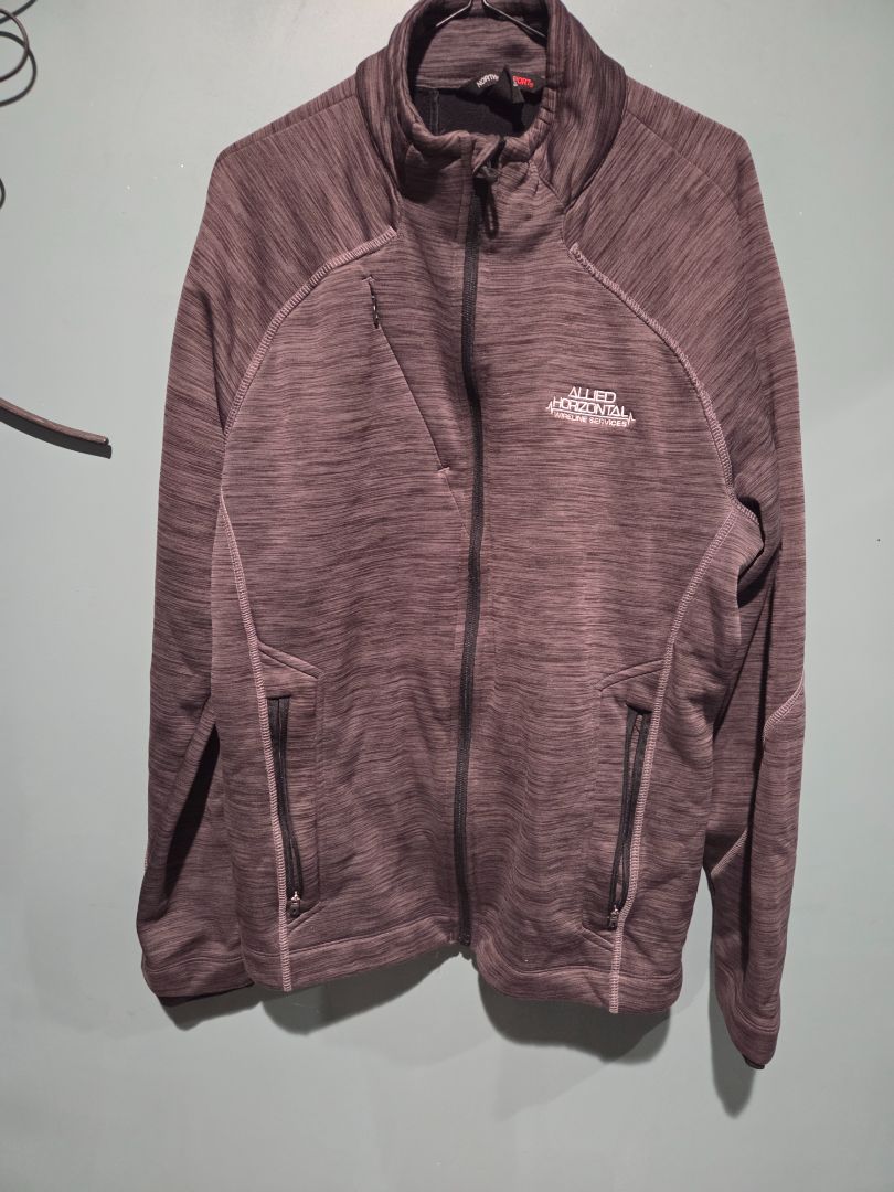 Northend Sport Large Full Zip Activewear Grey