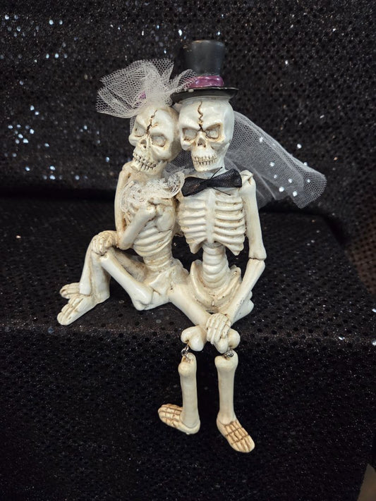 Day of the Dead Skeleton Shelf Sitter