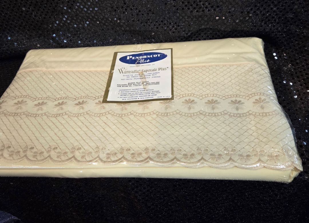 Wamsutta Supercale Plus Queen Flat Sheet