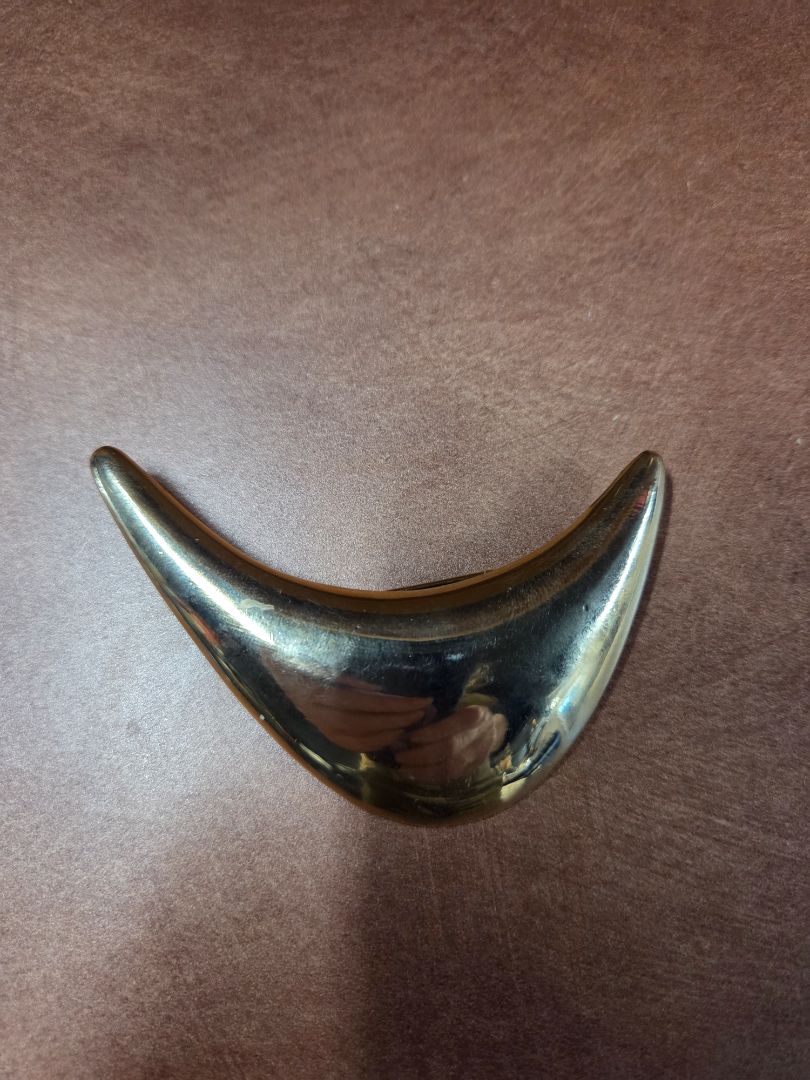Vintage Gold Tone Cresent