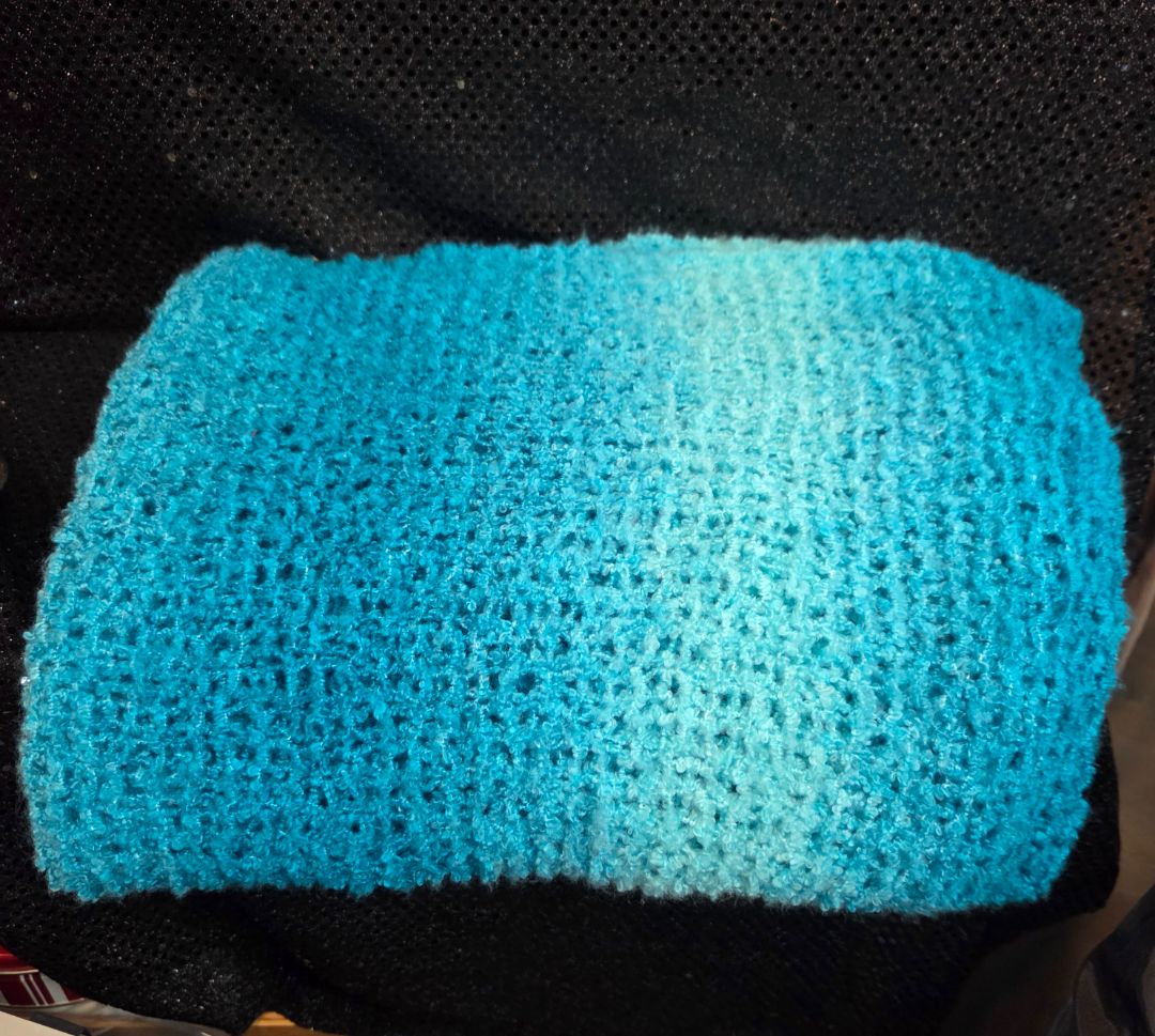 Hand Made Blue Wrap