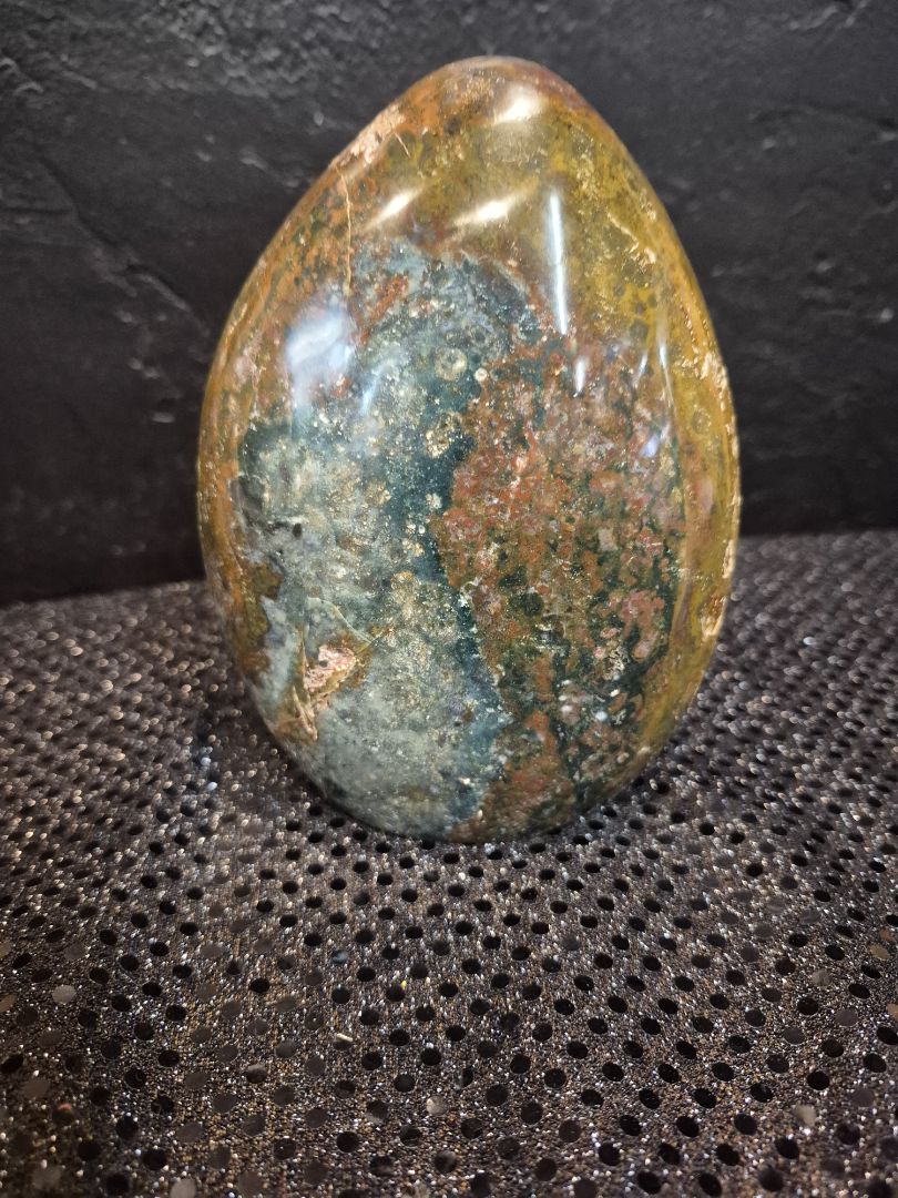 Ocean Jasper, 5" × 5.5"