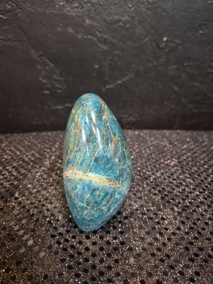 Bluegreen Freeform Apatite, 3" × 3.5"