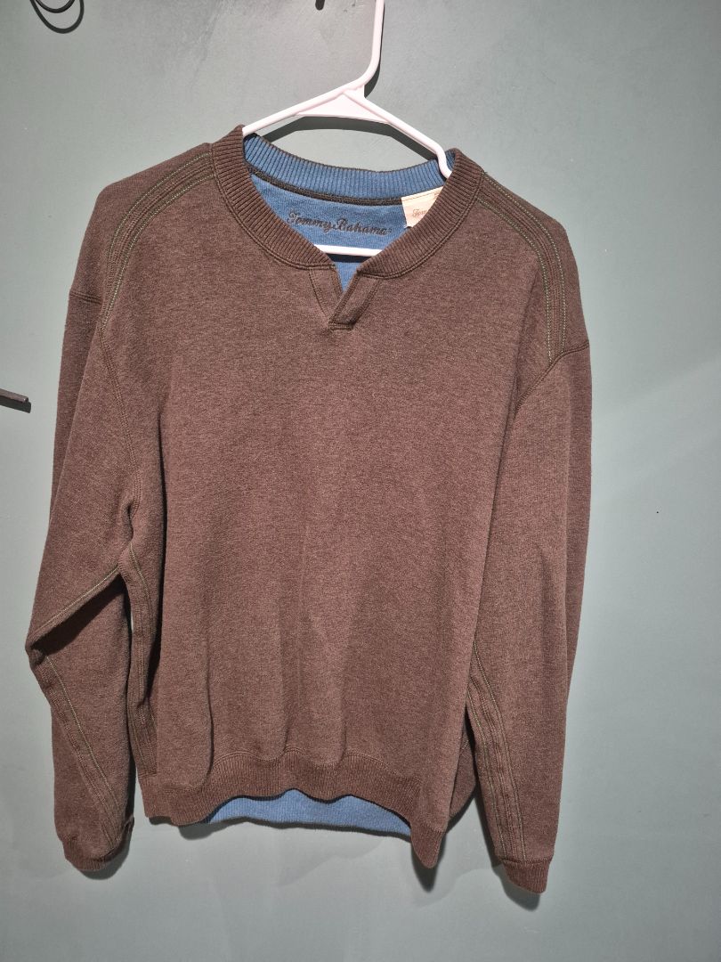 Grey Tommy Bahama Sweatshirt, M