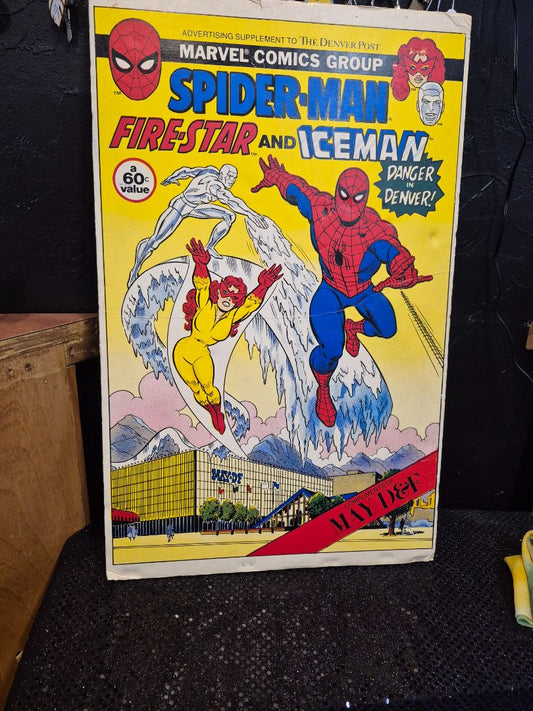 1983 Danger In Denver Amazing Spiderman Giveaway Promo