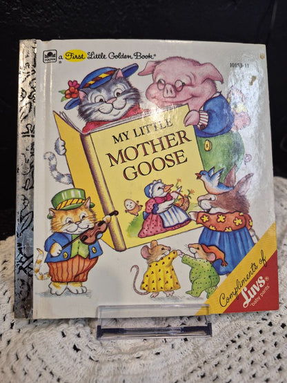 My Little Mother Goose, First Little Golden Book, 5.5" × 6"