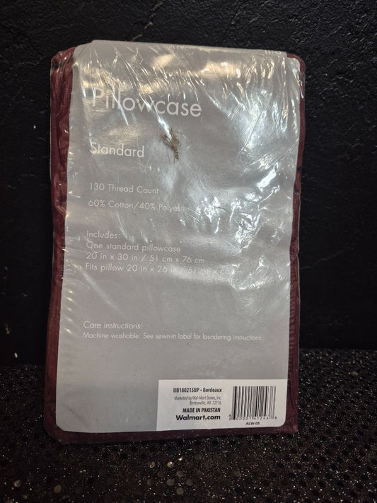 Wine Wal-Mart Pillowcase, Standard