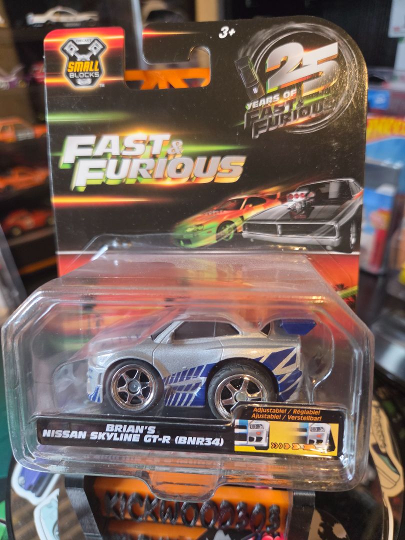 Small Block NISSAN SKYLINE Fast & furious, 1/43 scale