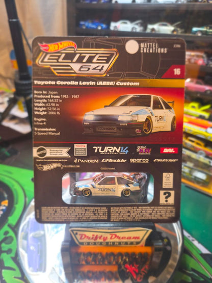 Hot Wheels Toyota Carolla AE86
